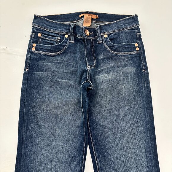 Arden B Bootcut Women's size 25 Dark Wash Blue Denim Jeans - Picture 2 of 4